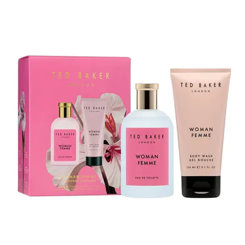 Ted Baker Woman Original Exclusive Print 200ml EDT & 150ml Body Wash Gift