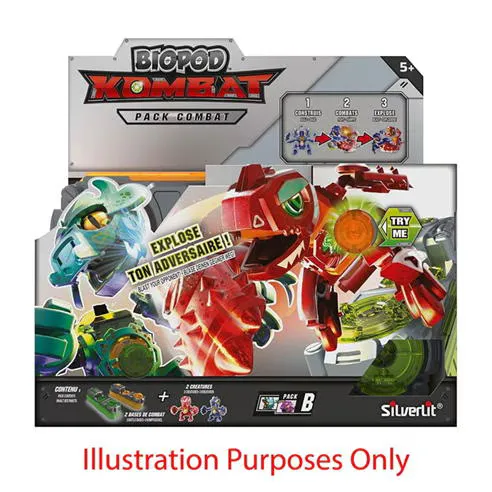 SILVERLIT Kids' Biopod Combat Race Action Figure