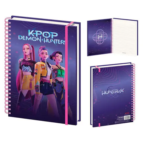 Character K-Pop Demon Hunters A4 Notebook Jn64