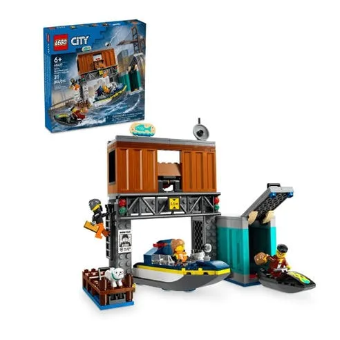 LEGO City Police Speedboat & Crooks -  60417 (Retired)