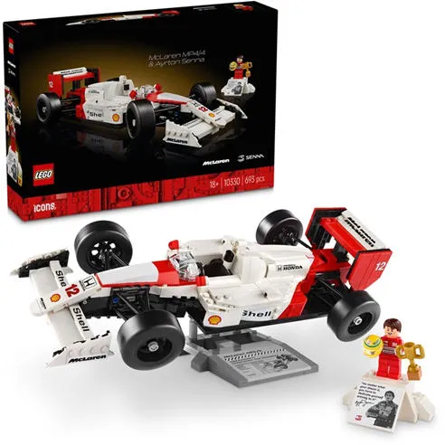 LEGO Icons 10330 McLaren MP4/4 and Ayrton Senna