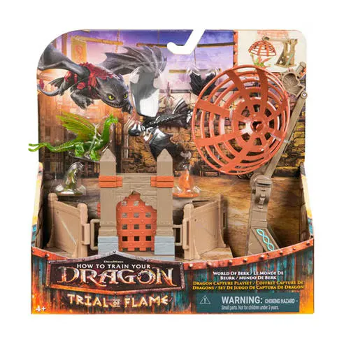 HTTYD World of Berk: Dragon Capture How to Train Your Dragon Playset