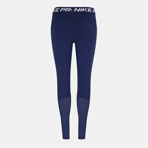 Nike Pro Women's Mid-Rise Mesh-Panelled Leggings