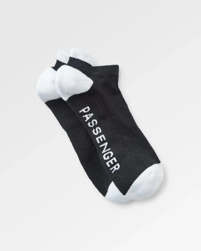 Passenger Clothing Classic Trainer Socks - Black