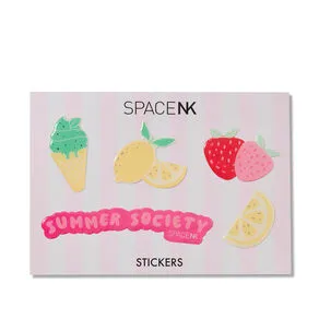 Space NK Summer Society Gel Stickers