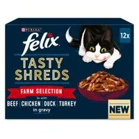 48 x 85g Felix Wet Cat Food - 3 + 1 Free! *
