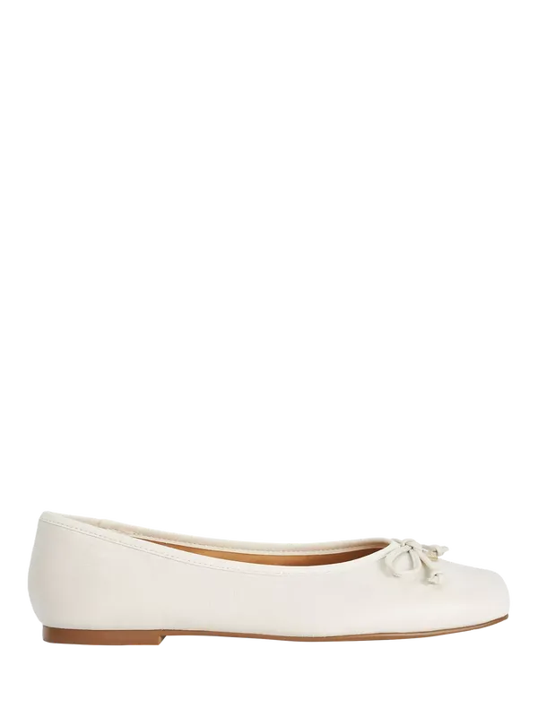 Dune London Harllowe Leather Ballet Flats