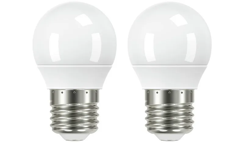 Argos Home 4.2W LED Mini Globe ES Light Bulb - 2 Pack