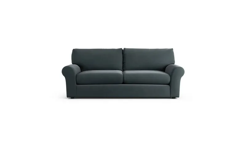 Habitat Molton Fabric 4 Seater Sofa - Charcoal