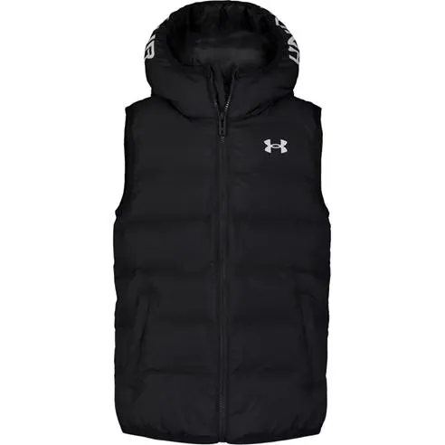 Under Armour Kids' Pronto Hooded Water Resistant Padded Gilet