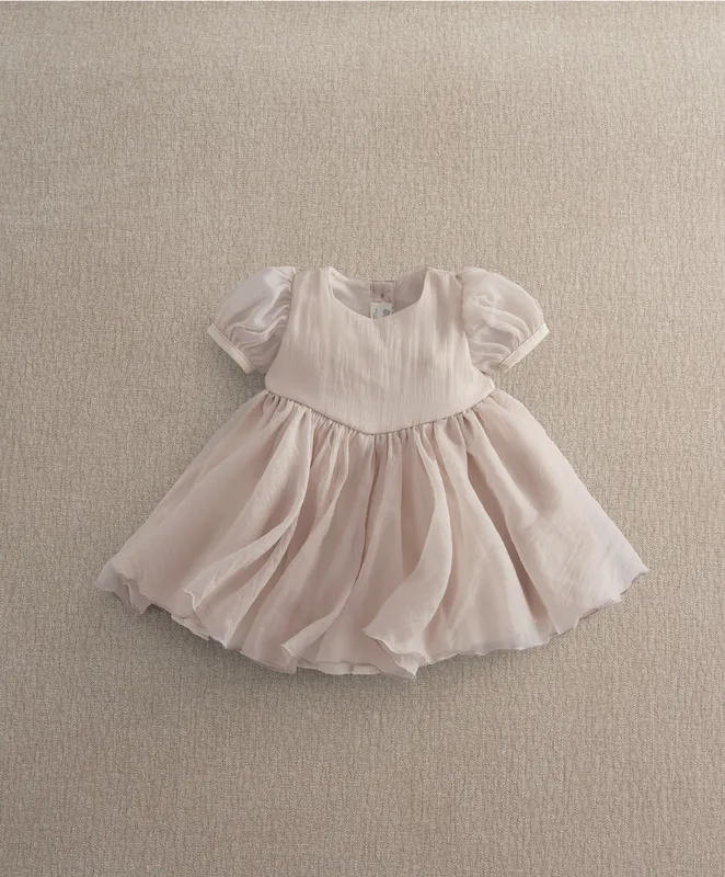 Mamas & Papas Bubble Sleeve Dress