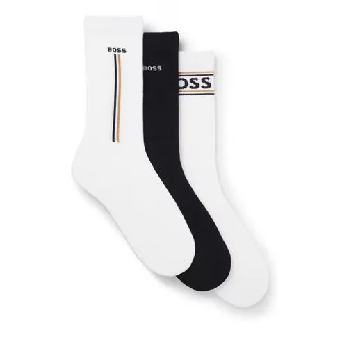Boss 3-Pack Logo Socks