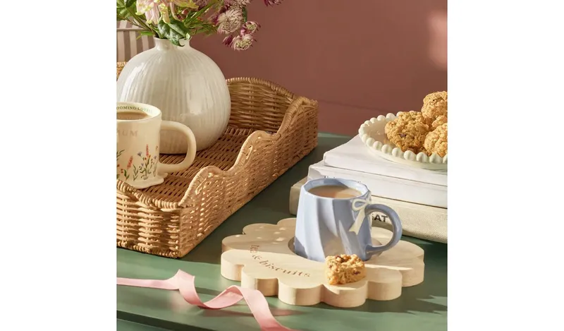 Argos Home Tea and Biscuit Tray 