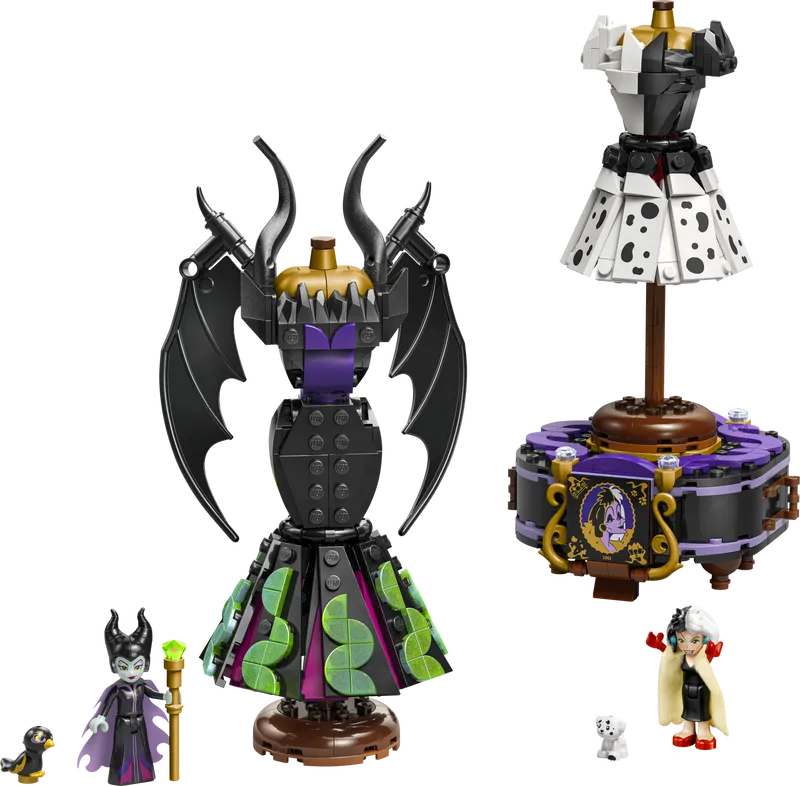 LEGO 43262 Maleficent's and Cruella De Vil's Dresses