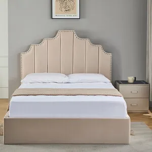 Lipton Ottoman Bed - Cream / Double