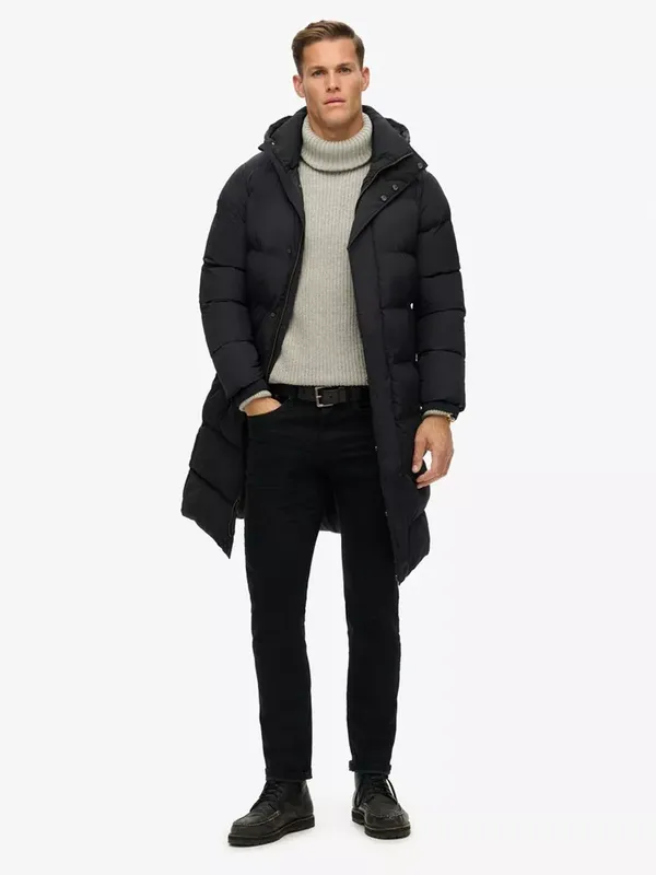 Superdry Puffer Jacket, Black