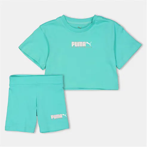 Puma Unisex Kids' Graphic Top and Legging Sets