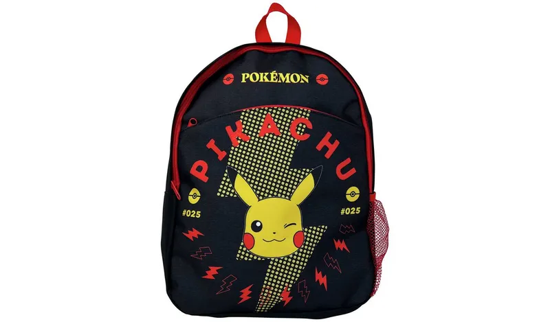 Pokemon Pikachu 10.4L Backpack - Black