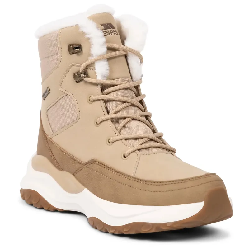 TRESPASS Women's Waterproof Membrane With Gusseted Tongue Snowboots - Nadine