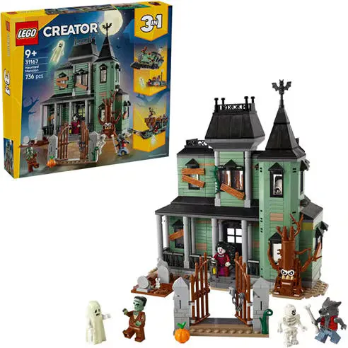 LEGO® Creator 31167 3in1 Haunted Mansion House Building Toy 31167