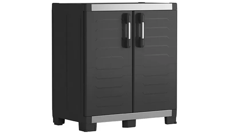 Keter Garage XL Indoor Base Storage Cabinet - Black