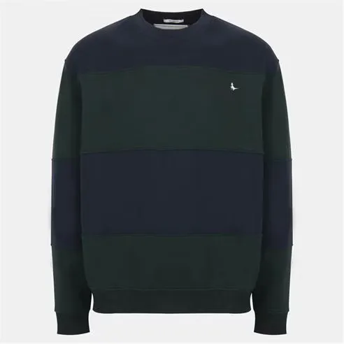 Jack Wills Men's Lewis Cotton Long Sleeve Crew Sweatshirt