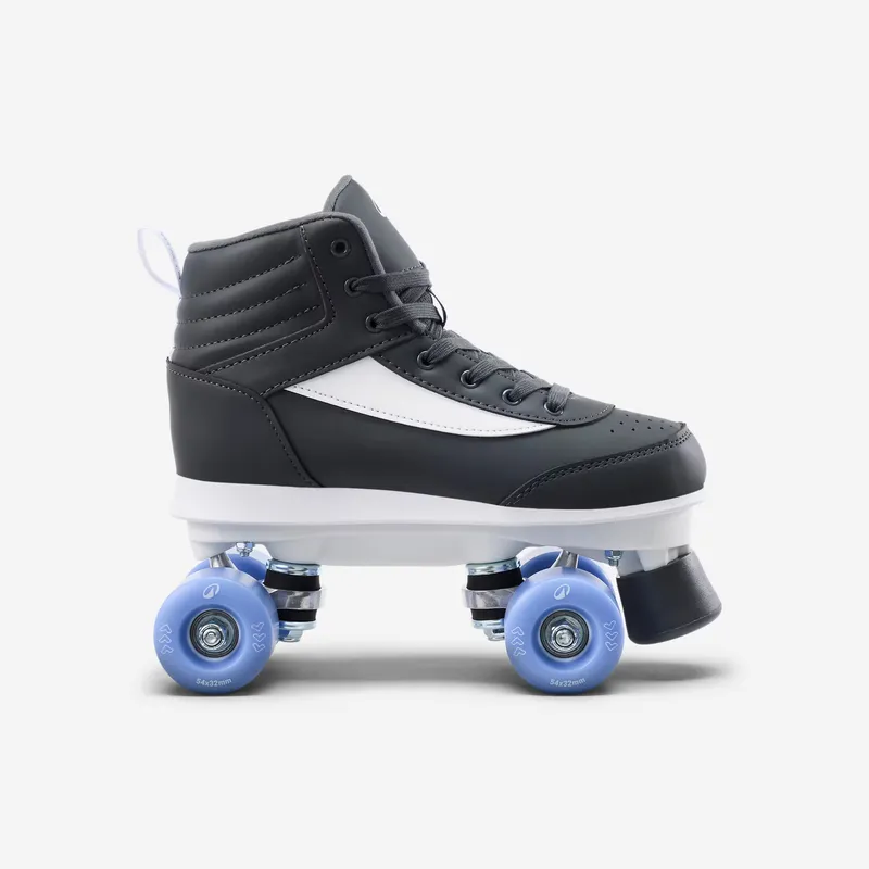 OXELO 100 Kids' Quad Roller Skates-Blue