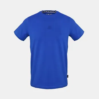 Aquascutum Men's Cotton Short-Sleeve Crew-Neck T-Shirt