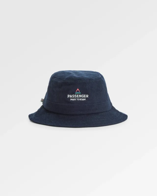 Passenger Clothing Forest Cord Bucket Hat - Deep Navy