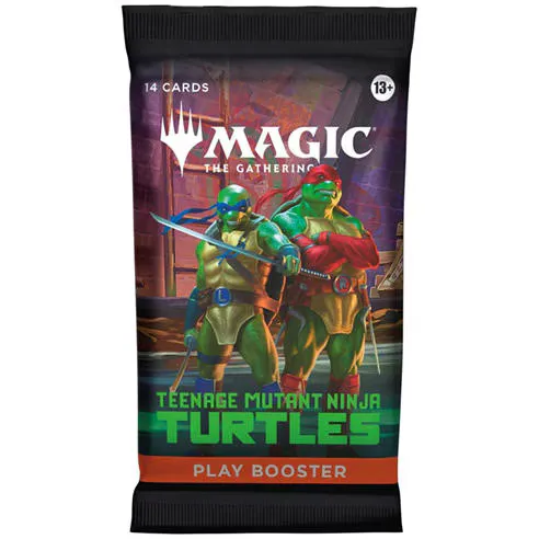 Magic the Gathering MTG Magic: The Gathering (MTG): Teenage Mutant Ninja Turtles Play Booster Pack