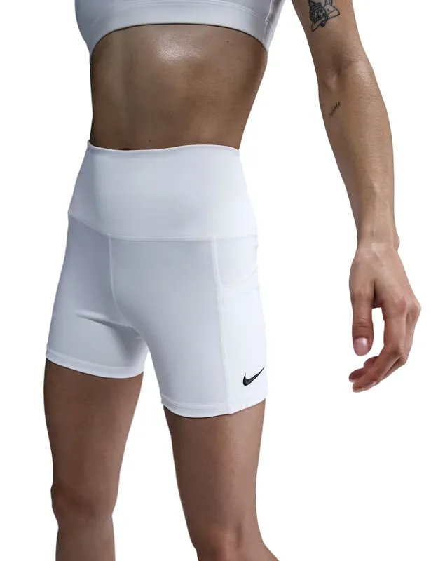 Nike Court Dri Fit High Waisted Tennis Shorts