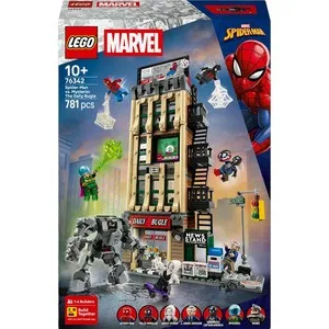 LEGO Marvel Spider-Man vs. Mysterio The Daily Bugle Construction Set 76342