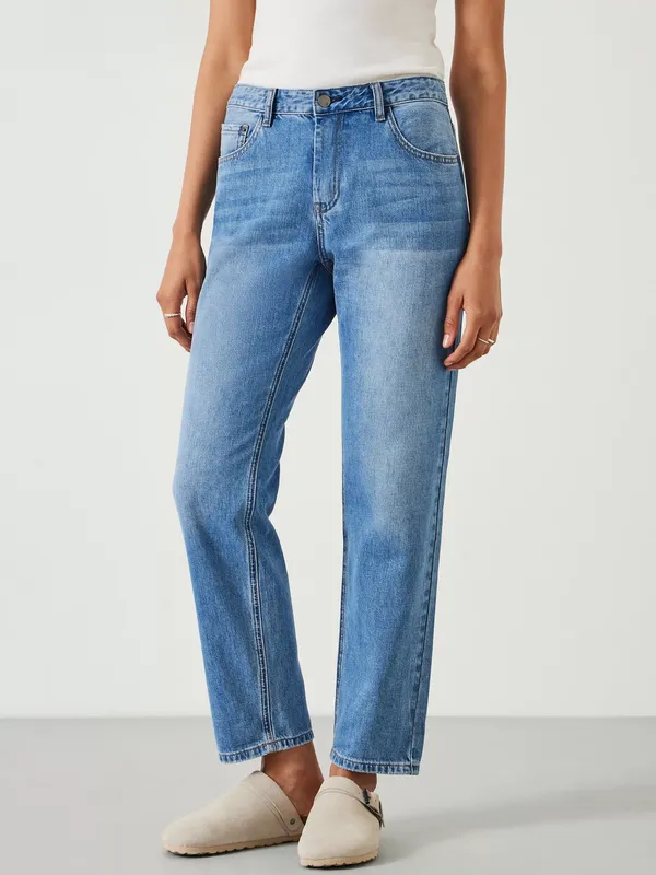 HUSH Relaxed Fit Boyfriend Jeans
