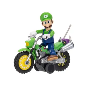 Super Mario Luigi Motorcycle 6cm Figure The Super Mario Galaxy Movie