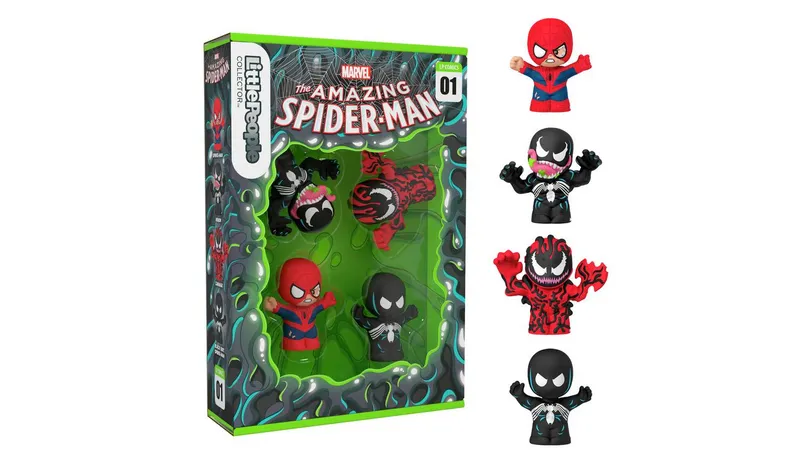 Fisher-Price Little People Marvel Spider-Man Collectible Figures