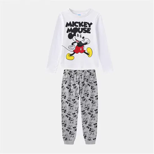 Character Disney Long Sleeve Pyjamas Junior