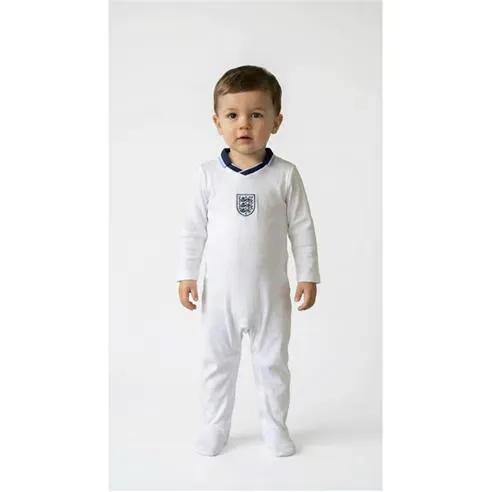 Team Kids England 1996 Home Retro Onesie