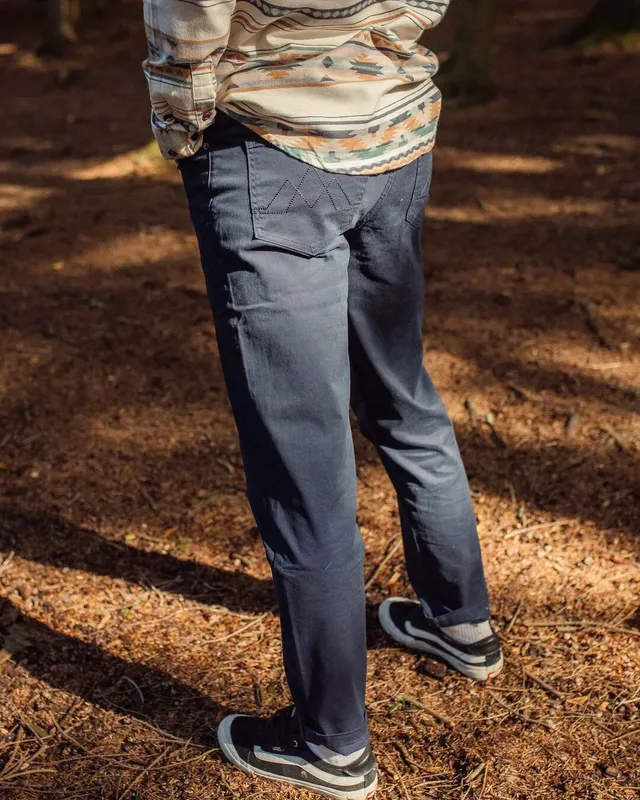 Passenger Clothing 365 5 Pocket Trouser - Deep Navy