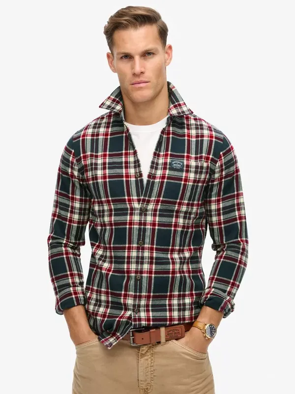 Superdry Organic Cotton Long Sleeve Lumberjack Shirt