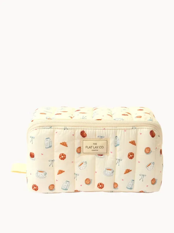 Flat Lay London Marshmallow Flat Lay Makeup Box Bag - Patisserie