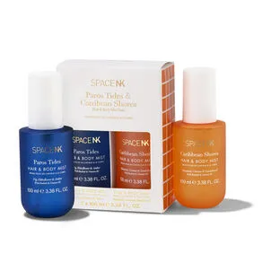 Space NK Paros Tides & Caribbean Shores Hair & Body Mist Duo Set