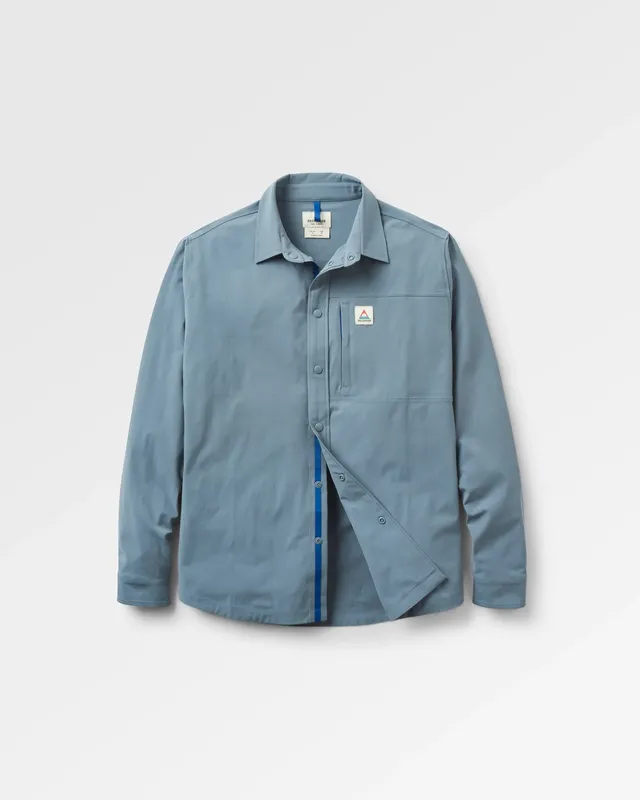 Passenger Clothing Traveller Stretch Shirt - Storm Grey