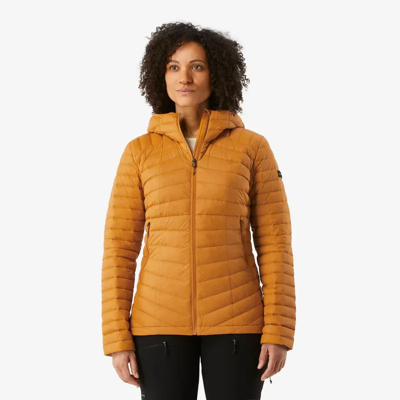SIMOND Women's Mountain Trekking Hooded Down Jacket - MT100 -5°C