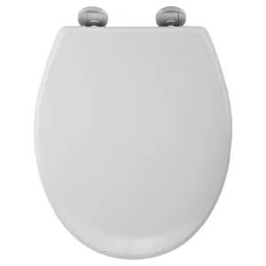 Croydex Constance Flexi-Fix Soft Close Quick Release Toilet Seat - White