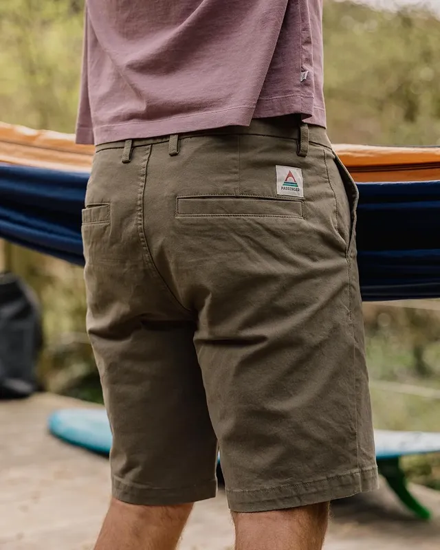 Passenger Clothing 365 Cotton Short - Dusty Olive