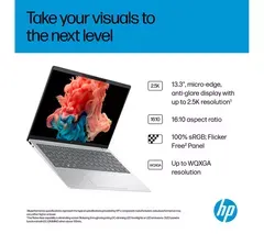 HP OmniBook 7 Aero 13.3" Laptop - AMD Ryzen AI 7, 1 TB SSD, Silver