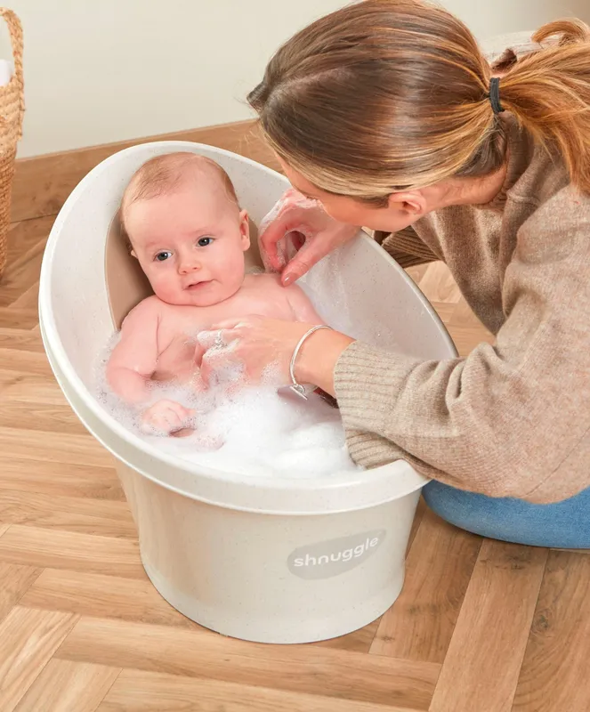 Shnuggle ECO Baby Bath - Cookies & Cream