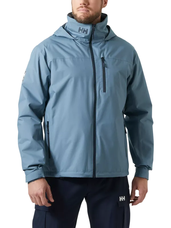 Helly Hansen Crew Hooded Midlayer Sailing Jacket 2.0, Washed Navy