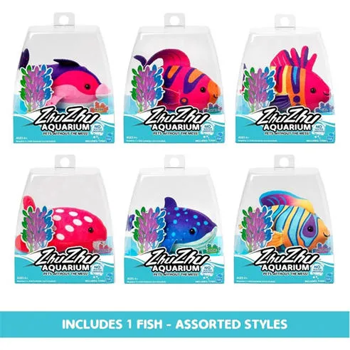 John Adams Zhu Zhu Aquarium Toy Fish Assortment