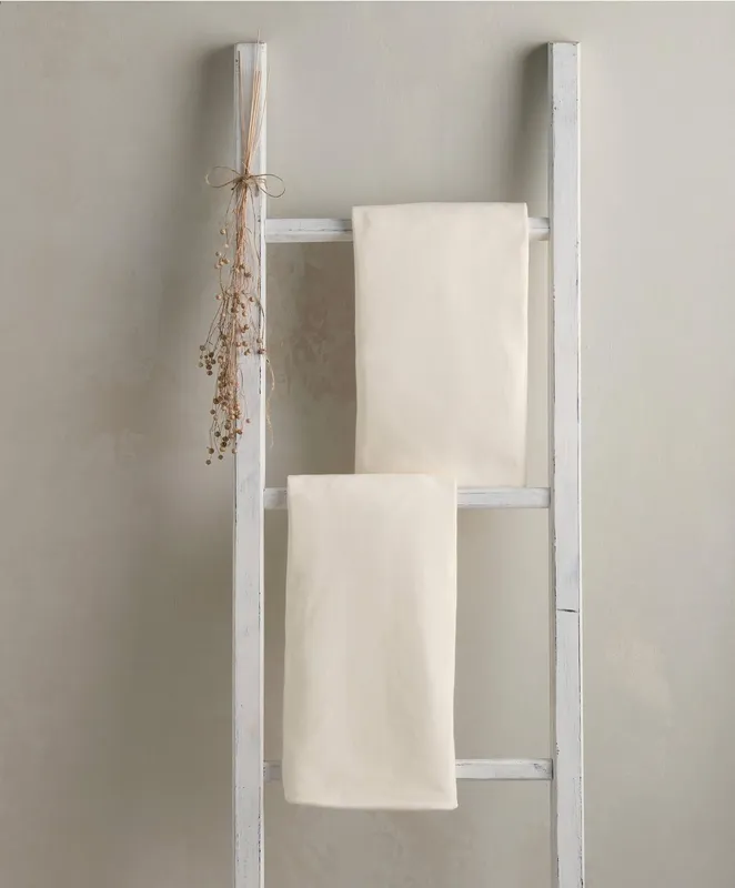 Mamas & Papas Cotton Essentials Cotbed Fitted Sheets (2 pack) - Cream